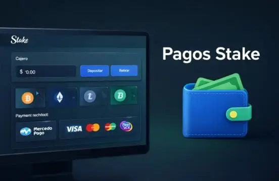 Métodos de pago y depósitos en Stake Argentina