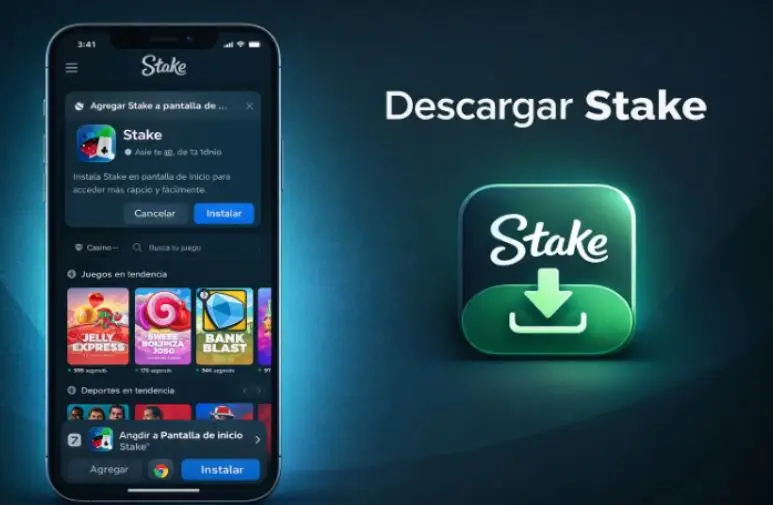 Cómo descargar Stake en Android y iPhone