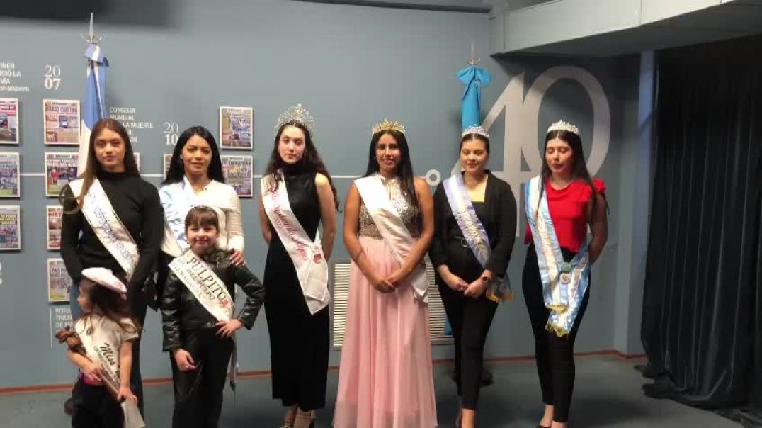 Reinas y Misses se juntaron para ayudar a Escuela 174 de Trelew