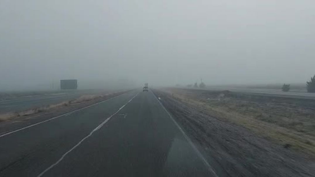 Ruta 3 neblina y helada