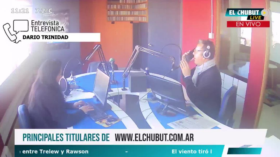 ⁣En Radio Activa📲 Dario Trinidad sobre el acuerdo salarial Policia Chubut