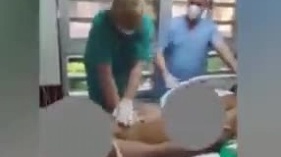 ⁣Indignación en Chaco: médicos y enfermeros se reían mientras reanimaban a un paciente que murió