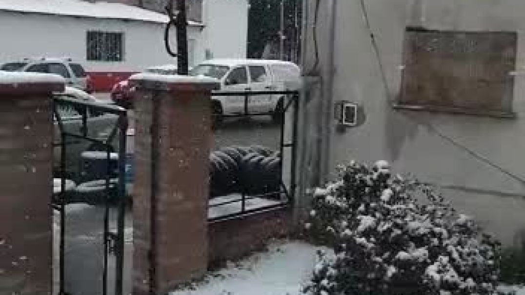 ⁣Nieve en Sarmiento