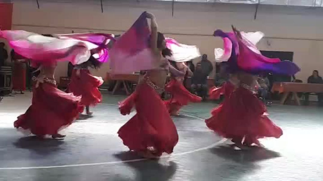 Danzas árabes en Gualjaina