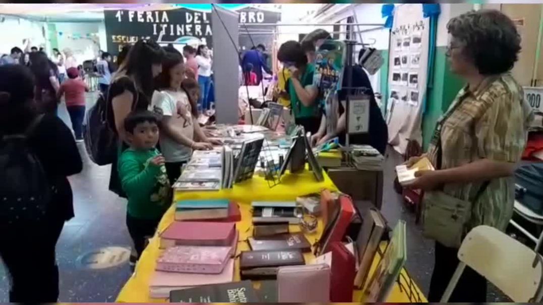 ⁣Feria del Libro en Paso de Indios