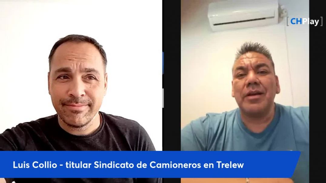 Luis Collio - titular Sindicato de Camioneros en Trelew