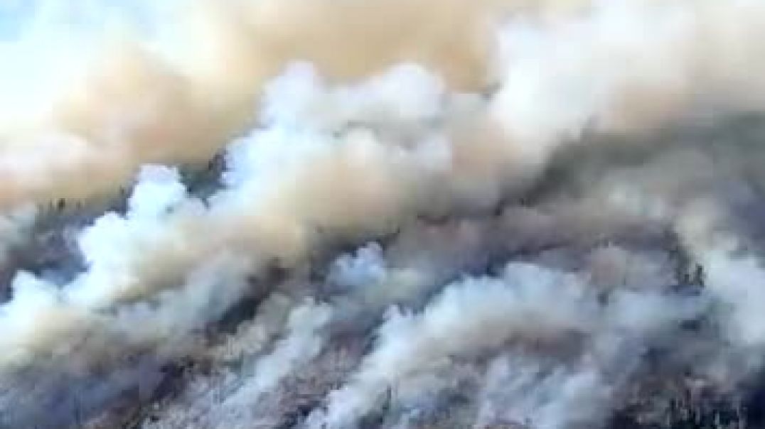 ⁣Incendio lago Cholila: las llamas consumieron cerca de 200 hectáreas