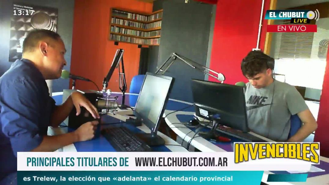 Emanuel Coliñir en #Invencibles por FM EL CHUBUT 90.1 MHz