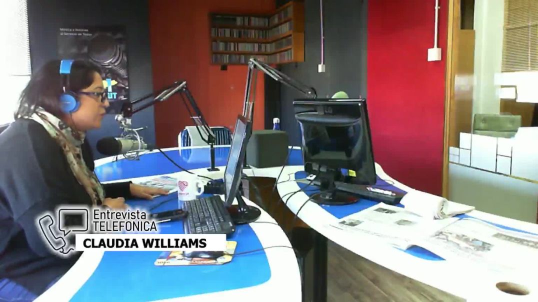 ⁣En Radio Activa Claudia Williams