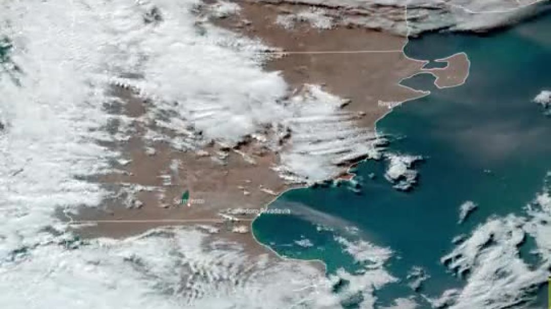 Fuertes ráfagas de viento de 120 km/h dominan la provincia del Chubut