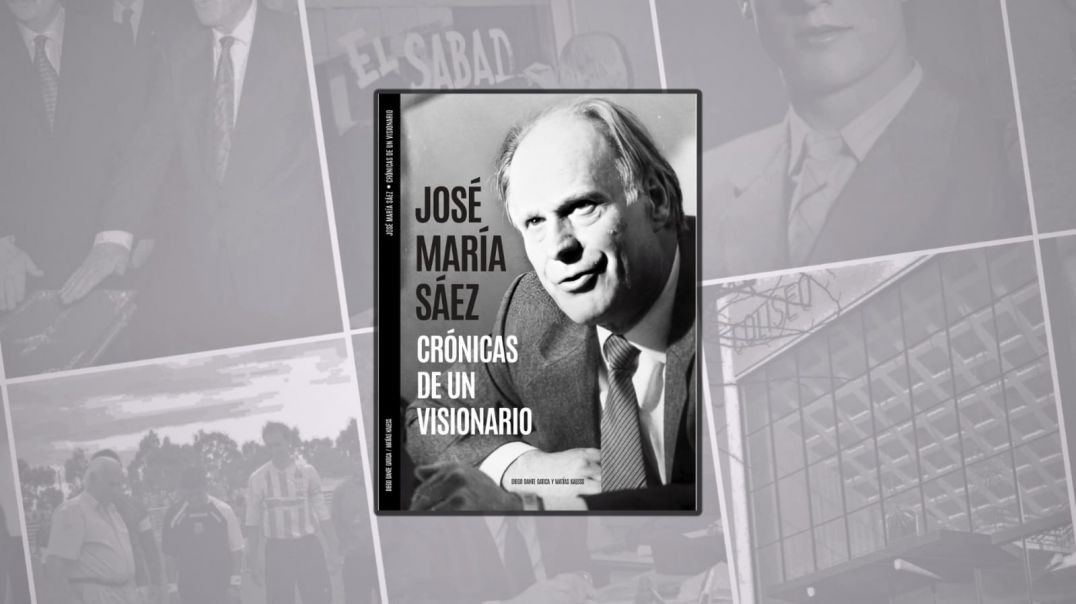 ⁣Este jueves se presentará el libro "José María Sáez. Crónicas de un Visionario"