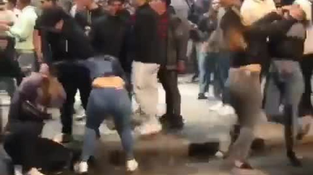 Violenta pelea a la salida de un boliche en Esquel