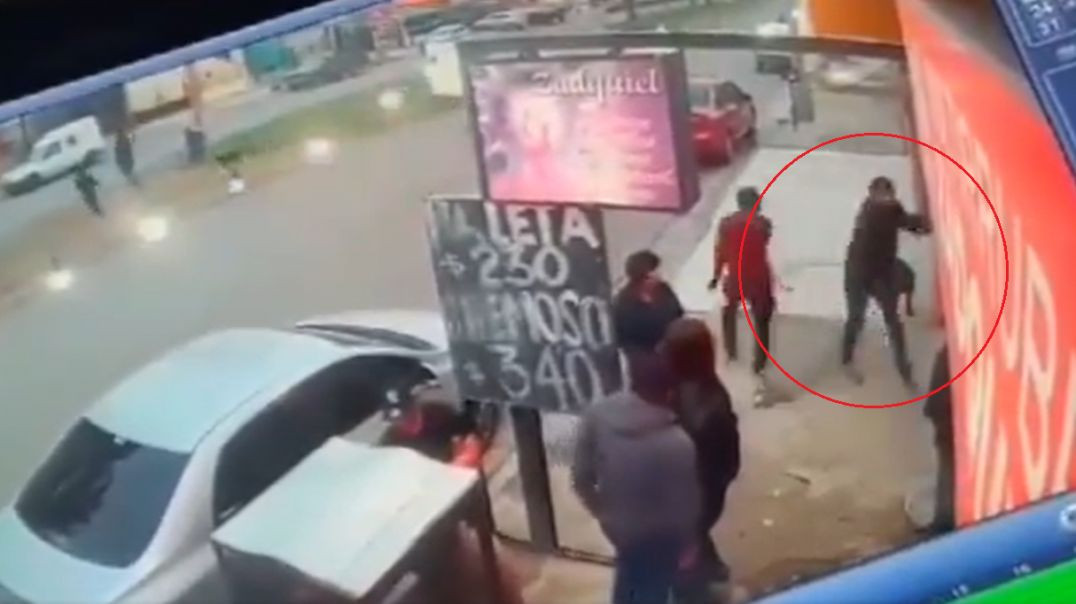 VIDEO: Hirieron a policía en un intento de asalto en Comodoro Rivadavia