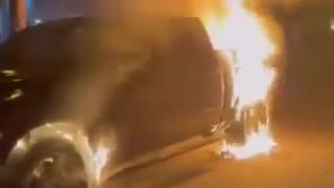 ⁣Incendio de camioneta: "No voy a retirar los cargos", expresó el dueño