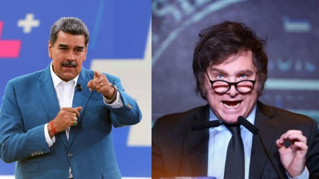 ⁣Maduro contra Milei: “Eres un tremendo vendepatria, malnacido”