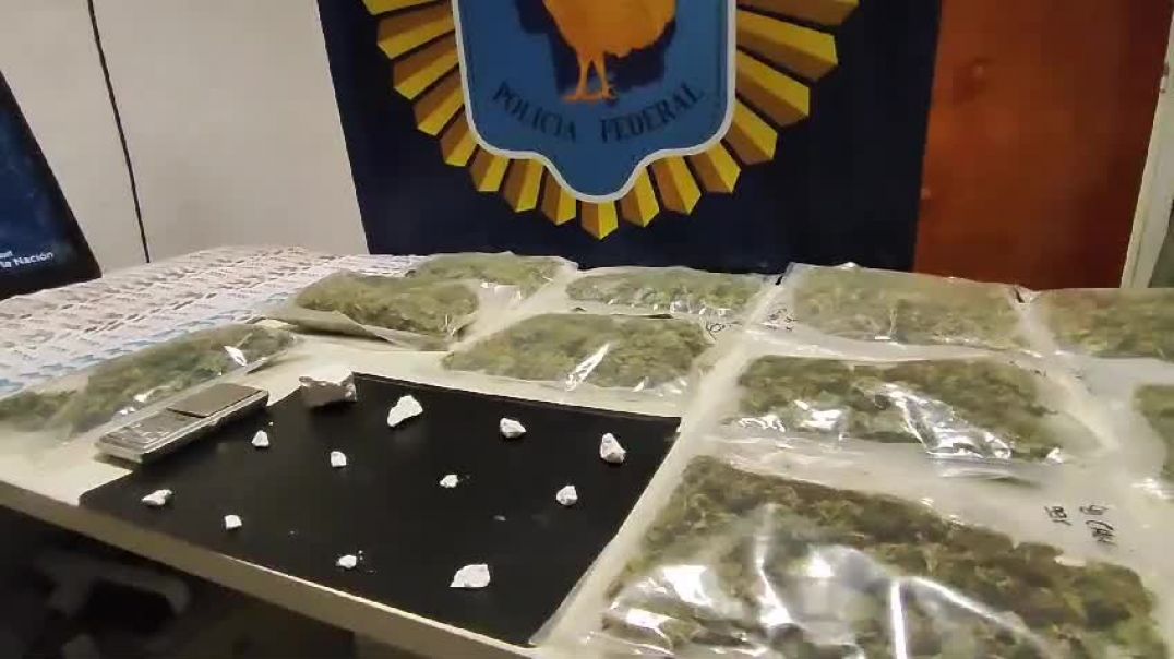 ⁣Desarticularon una banda dedicada a la venta de drogas en Puerto Madryn