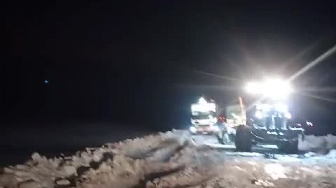 Volvieron a cortar la Ruta 3 por nieve: Gran cantidad de vehículos quedaron varados